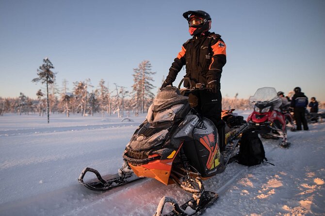 2 Hours Snowmobile Safari to the Levi Nature - Sharing a snowmobile or paying for solo riding