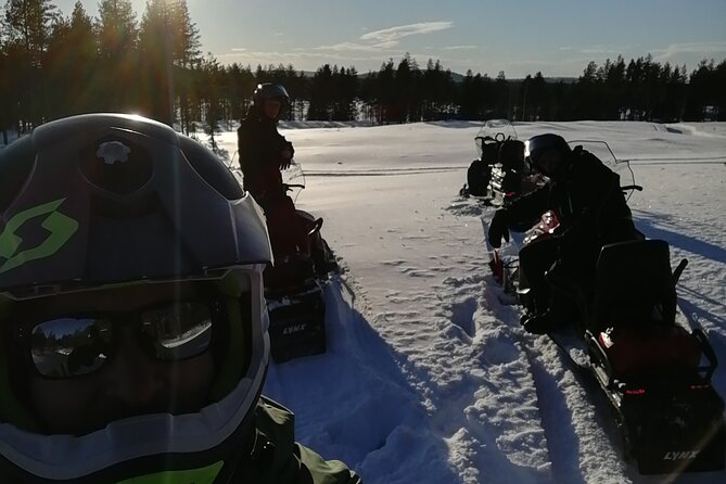 3 Days Raid Snowmobile in Finnish Lapland - A three-day route built around time, not speed