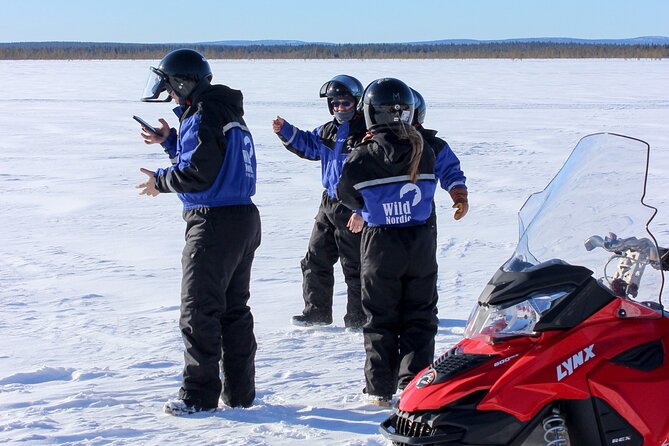 3 Hour Snowmobile Safari Around Levi with Coffee Break - Setting out from Levi Tourist Office at 1:30 pm