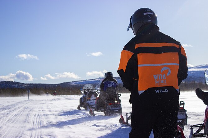 3 Hour Snowmobile Safari Around Levi with Coffee Break - A hot drink in a traditional Lappish café or tent