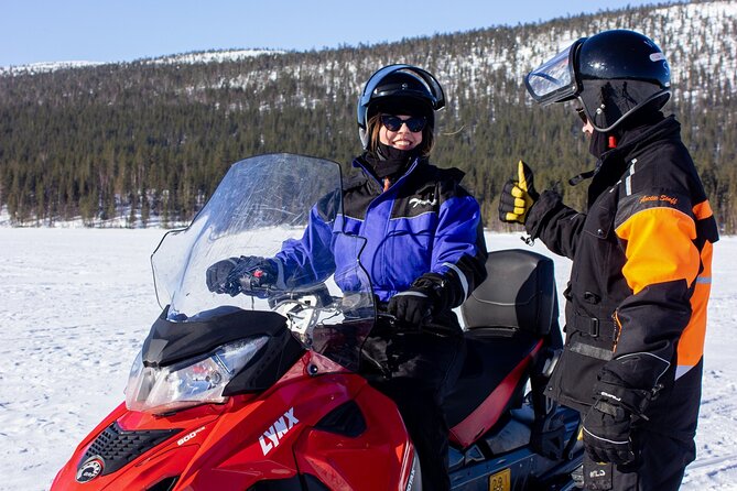 3 Hour Snowmobile Safari Around Levi with Coffee Break - Children, passengers, and family suitability