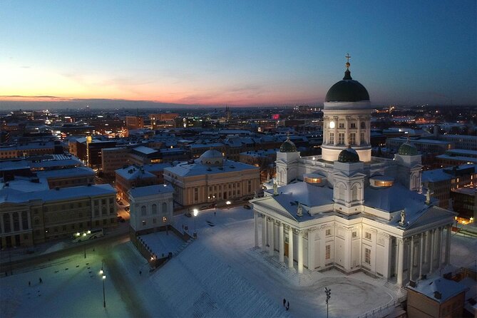4 hours Helsinki and Porvoo Guided VIP Tour by Luxury Car - Senate Square and Helsinki Cathedral in 15 minutes