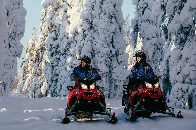 Arctic Circle Snowmobile Safari for Beginners in Rovaniemi - A gentle first ride from Santa Claus Village