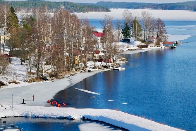 Arctic Ice floating in Puumala - Why floating in Lake Saimaa feels so different
