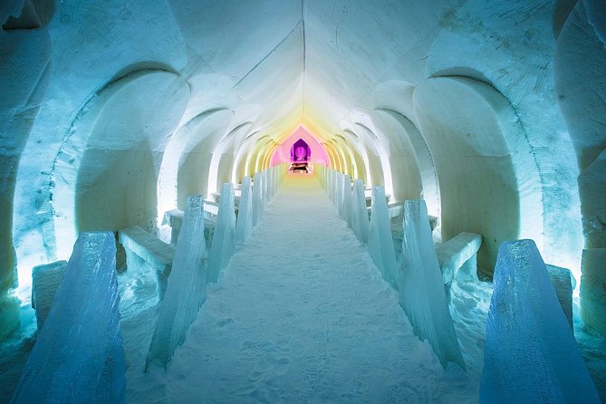 Arctic Snow Castle Visit with Lappish Dinner - Small Group Tour - Reaching the Castle From Central Rovaniemi