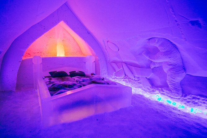 ARCTIC SNOWHOTEL the biggest in Europe - Inside the ice rooms