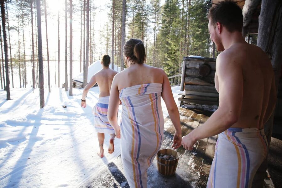 Arctic Tent Sauna Experience with Ice Swimming - Key points to know before booking