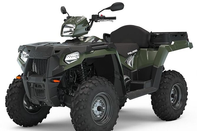 ATV Safari on Ice and Snow - A barbecue lunch in the middle of the day