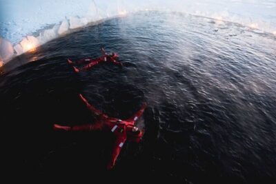 Aurora Arctic Ice Floating in Rovaniemi, Small-group