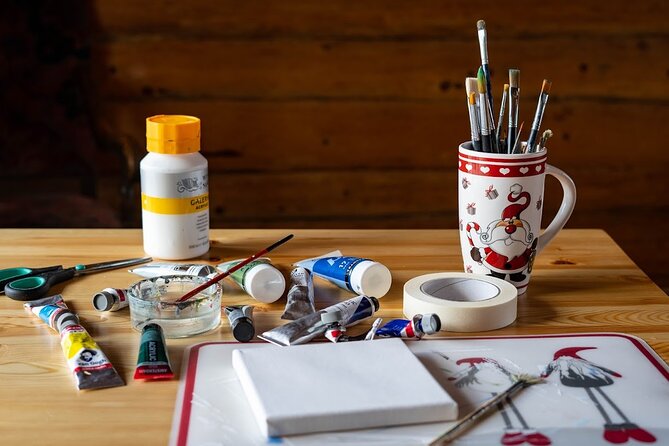 Aurora painting workshop - What the $127.99 price includes