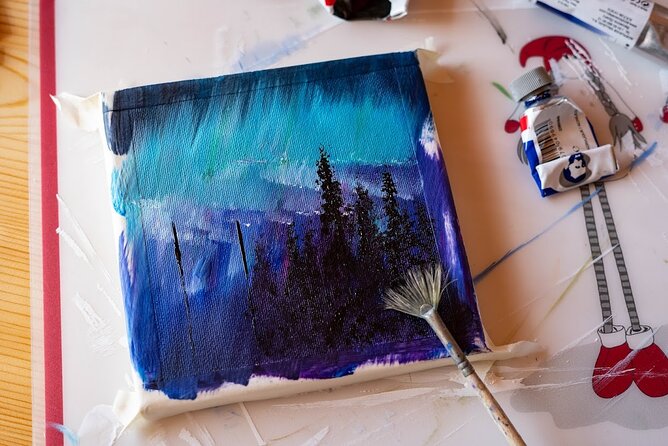 Aurora painting workshop - Who will enjoy this most
