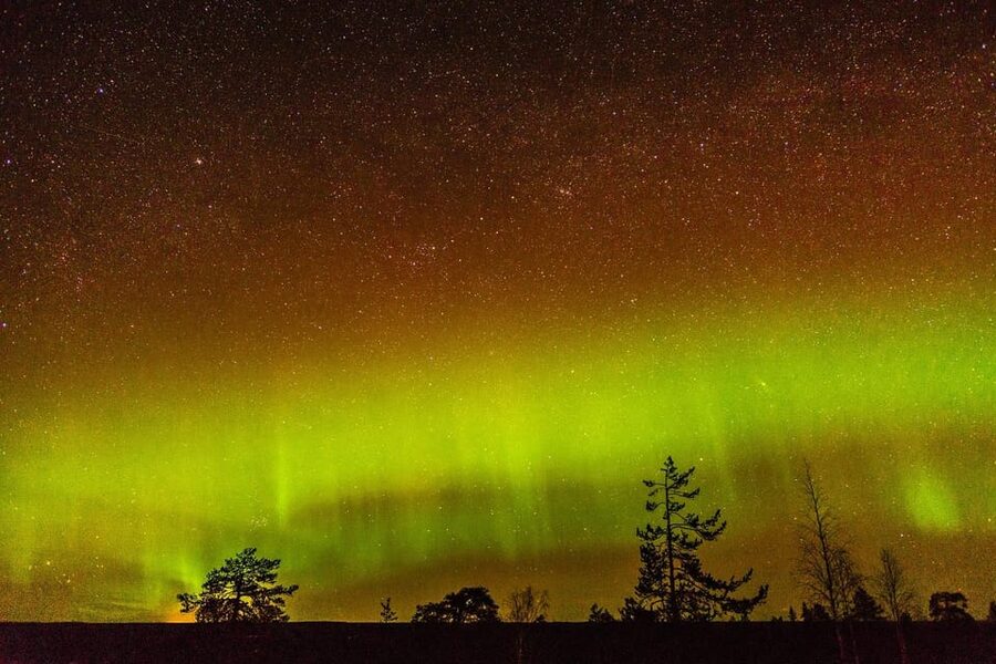 Auroras Northern Lights in Saariselka - Why Saariselkä is a good base for aurora hunting
