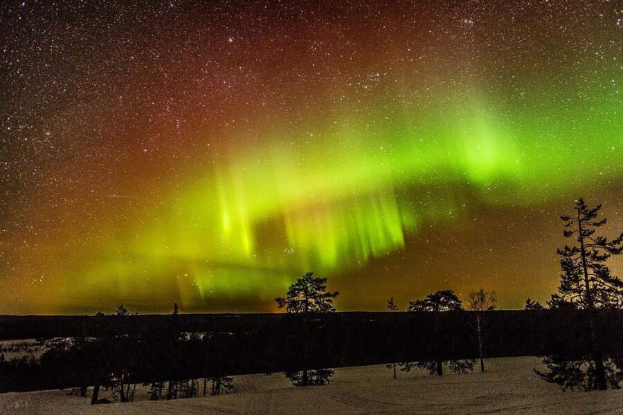 Auroras Northern Lights in Saariselka - Winter clothing and comfort