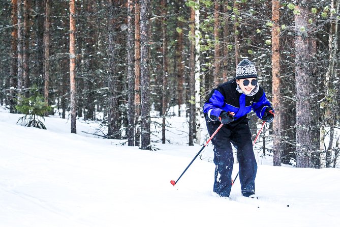 Cross-Country Skiing Trip - Into the forest: tracks, slopes, and quiet views