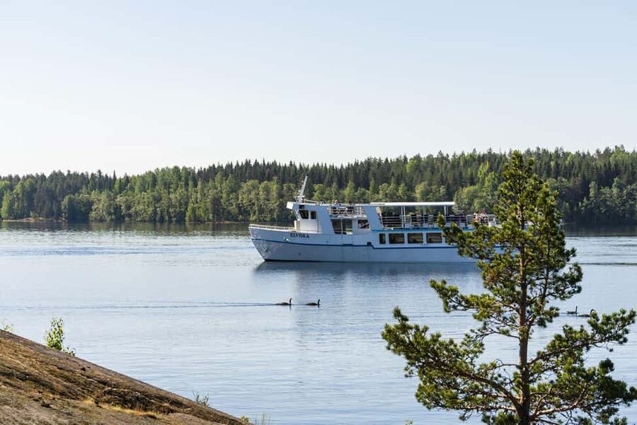 Cruise around Savonlinna archipelago - Café, bar, WiFi, and practical comfort