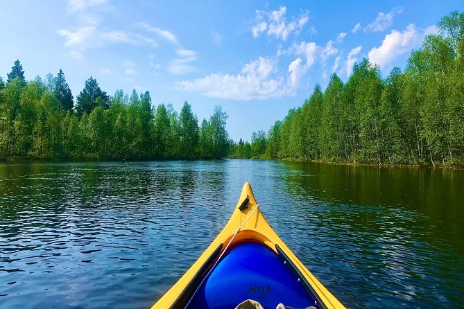 Cultural Canoe Trip around Rovaniemi - Following the Arctic Rivers for About 90 Minutes