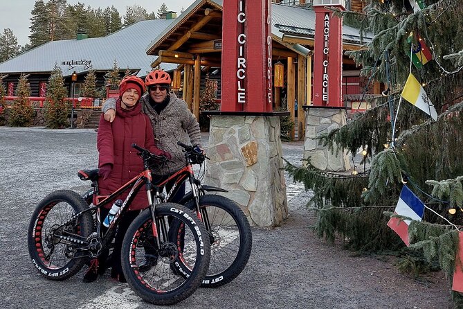 Cultural E-fatbike tour around Rovaniemi & Santa Claus Village - Who will enjoy this ride most?