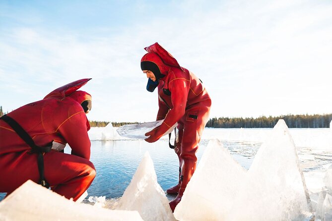 Daytime Arctic Ice-Floating in Rovaniemi, Small-Group - From Rovaniemi Pickup to the Forest Lake