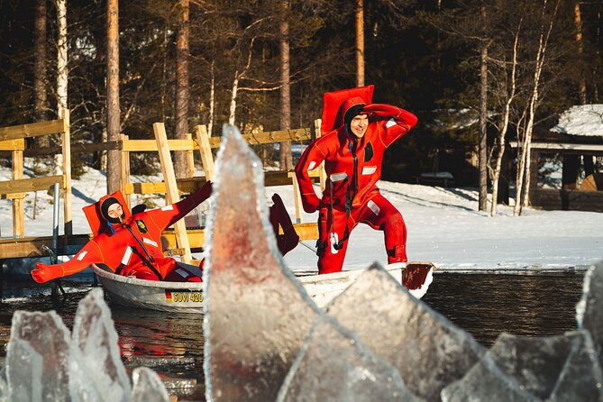 Daytime Arctic Ice-Floating in Rovaniemi, Small-Group - Who Will Enjoy This Most?