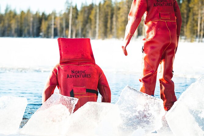 Daytime Arctic Ice-Floating in Rovaniemi, Small-Group - Getting Ready Inside the Log Cabin