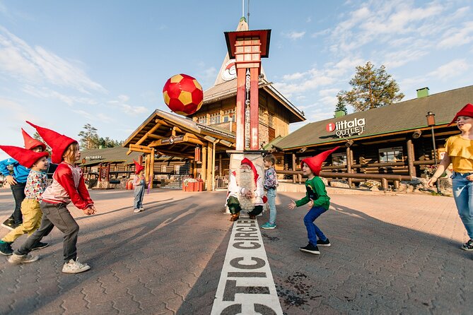 Daytour to Santa Claus Village, Reindeer and Husky Safaris, Photo, and Lunch - Postcards and shopping at Santa’s Main Post Office