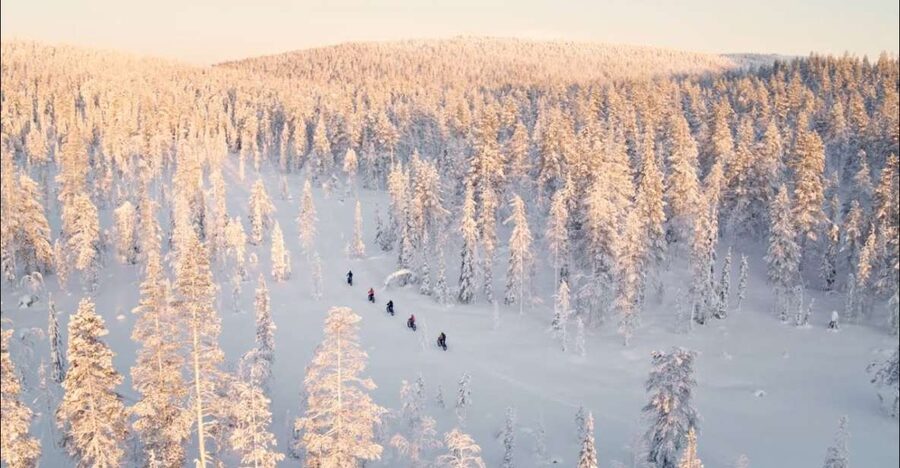 E-FatBike experience in small groups - A small group makes a real difference