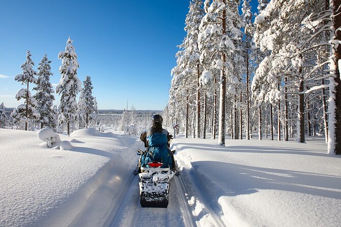 Easy Snowmobile Safari - Starting in central Rovaniemi at Pekankatu 4