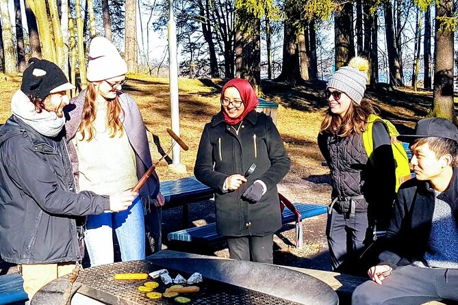 Explore happiest Helsinki: Bike/Ebike: BBQ, Sauna, Forest, &Parks - The BBQ break after the first ride