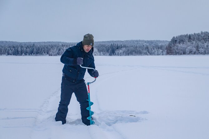 First Ice Fishing Experience in Rovaniemi - Two hours of patience on the ice