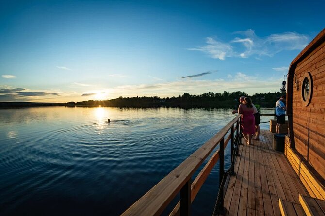Floating Sauna with Barbecue and Swimming Experience in Finland - Key points at a glance