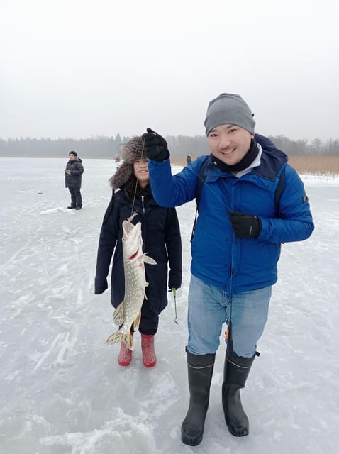 From Helsinki: Bodom Lake Ice Fishing with Food & Drinks - From Storyville to Bodom Lake