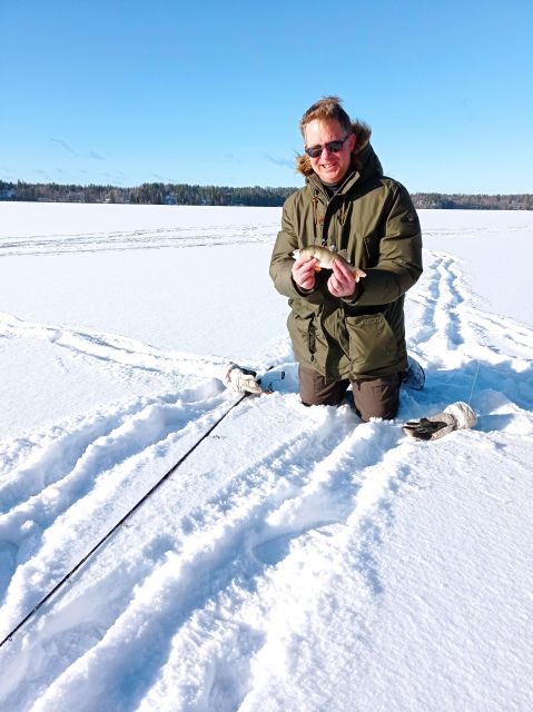 From Helsinki: Bodom Lake Ice Fishing with Food & Drinks - Is $128 a fair price?