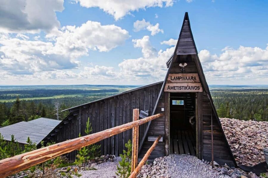 From Rovaniemi: EXCURSION TO THE AMETHYST MINE IN LUOSTO - The journey from Rovaniemi to Pyhä-Luosto