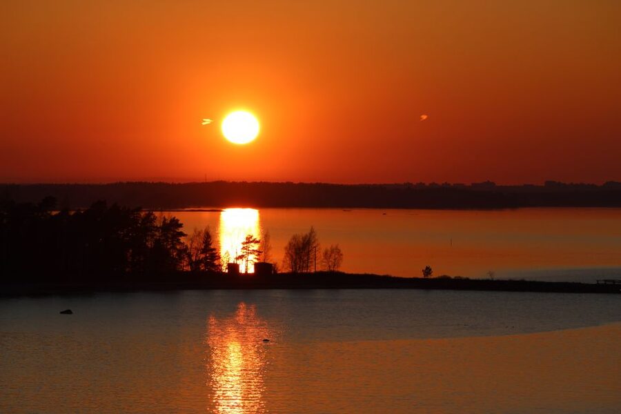 From Rovaniemi: Midnight Sun Forest Lake Float - The forest walk and the feel of Lapland