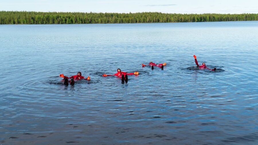 From Rovaniemi: Midnight Sun Forest Lake Float - Who should book the midnight sun float?