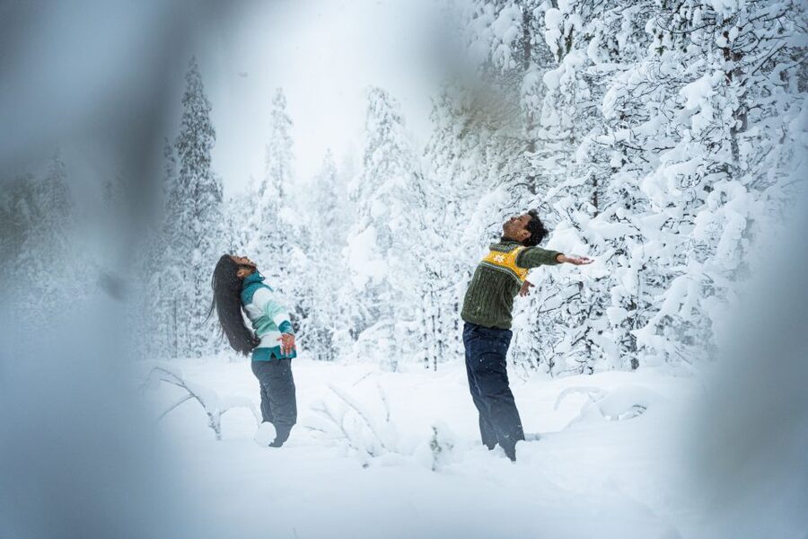 From Rovaniemi: Private Photoshoot in the Lappish Wilderness - What the finished photo collection includes