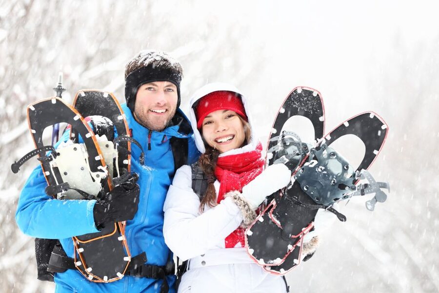 From Sirkka: Levi Summit Guided Nature Snowshoeing Tour - A short climb toward Levi Summit