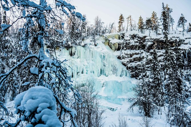 Frozen Waterfalls of Korouoma Canyon tour with Pro Photos & BBQ - Leaving Rovaniemi at 8:00 a.m.