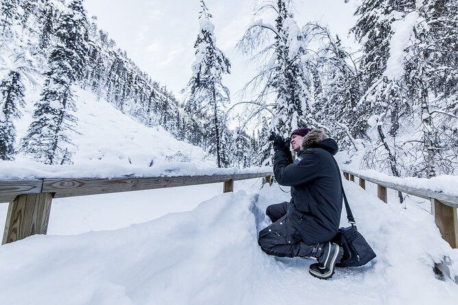 Frozen Waterfalls of Korouoma Canyon tour with Pro Photos & BBQ - Guides Who Make the Difference