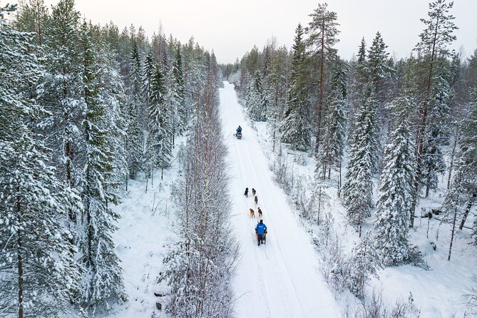 Half-Day Husky Safari and Salmon Ice Fishing Experience - Warming up in the kota afterward