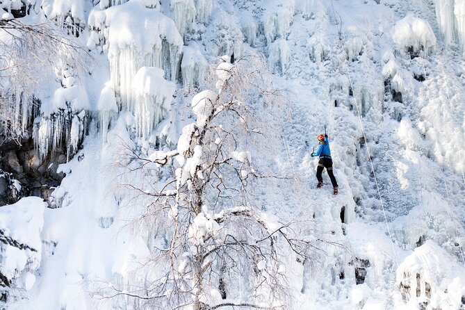 Half-Day Premium Ice Climbing in Pyhä Lapland - Meeting at Camp Kitchen & Bar at 11:30