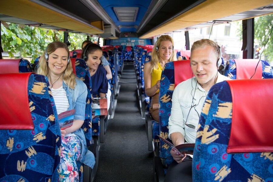 Helsinki: Bus Tour with Audio Guide - Olympic Stadium and the western cultural district