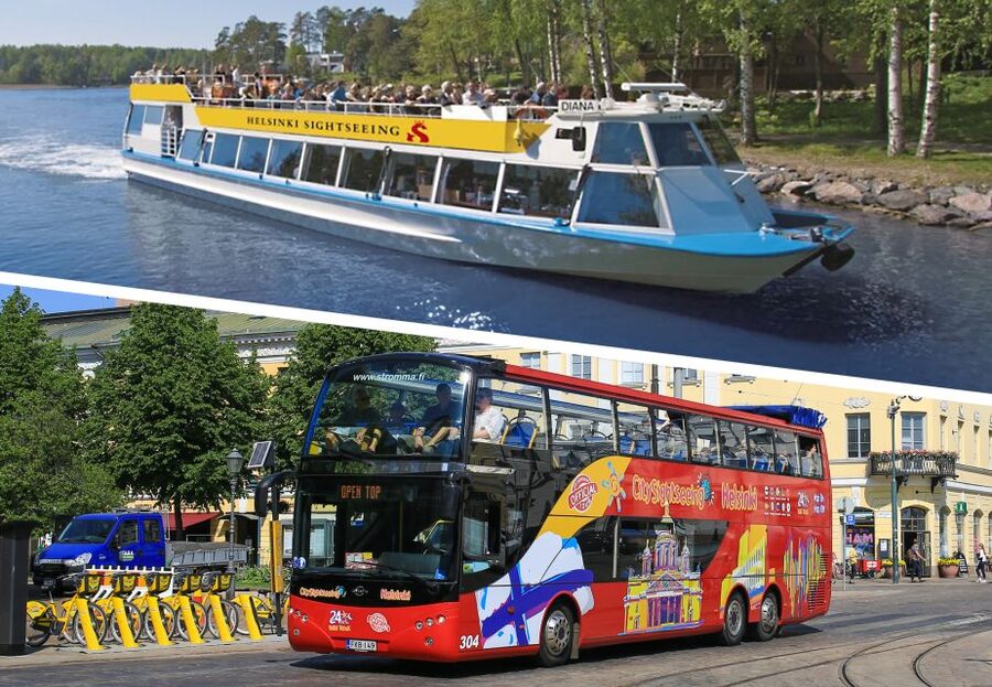 Helsinki by Bus and Boat 24-Hour Combo Ticket - What you see from the Beautiful Canal Cruise