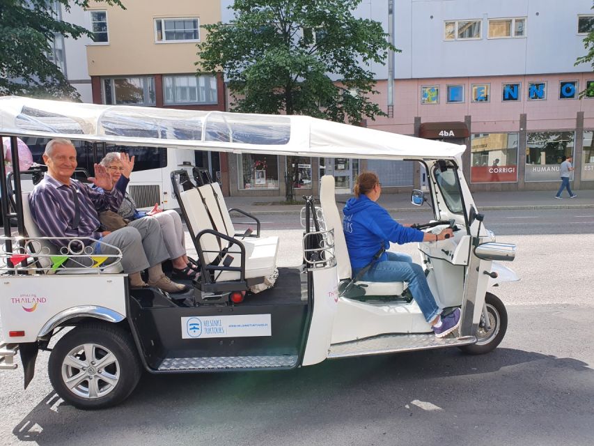 Helsinki City: 2.5-Hour City Tour with Electric TukTuk - Helsinki Cathedral and the city’s central profile