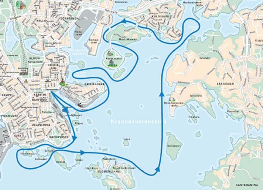 Helsinki: City Highlights 1.5-Hour Archipelago Cruise - Eira’s Jugend architecture and the southern harbor