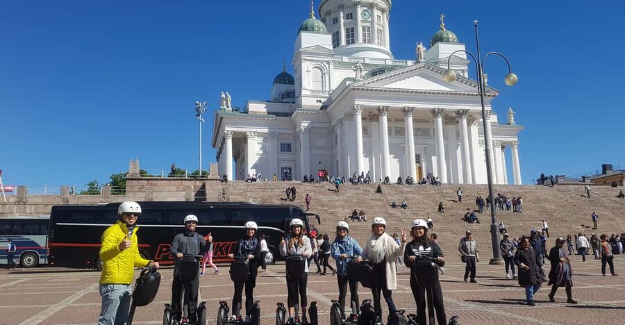 Helsinki: Guided Segway Highlights Tour - Market Square and the waterside city