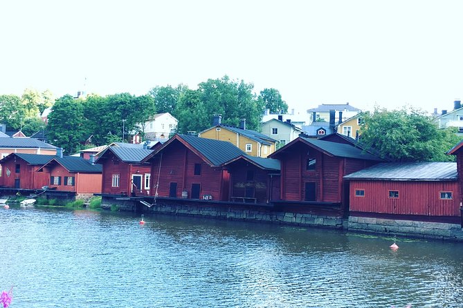 Helsinki Highlight and Porvoo Day Sightseeing Tour - The River View and Red Warehouses