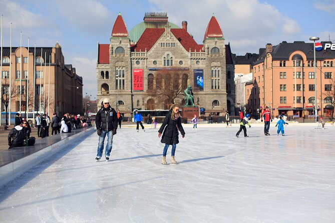 Helsinki Highlights Tour By Tram And Walking - Finlandia Hall and the tram ride west
