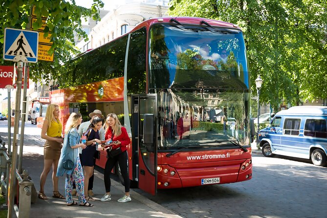 Helsinki Panorama Sightseeing Audio-Guided Bus Tour - Eira, Punavuori, and the city beyond the postcard center