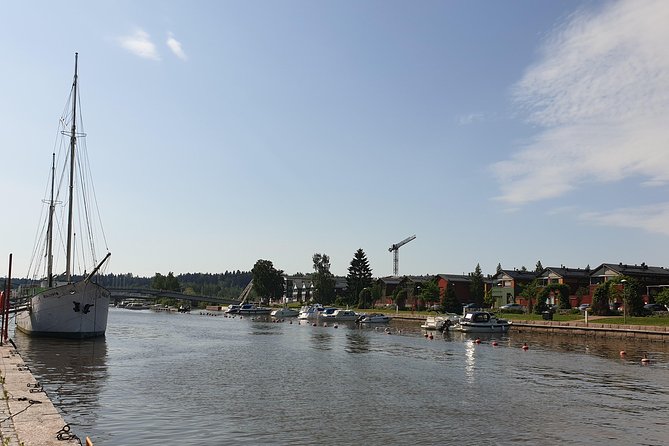 Helsinki private city tour and Porvoo old town by Luxury car - Porvoo Old Town and its red shore houses